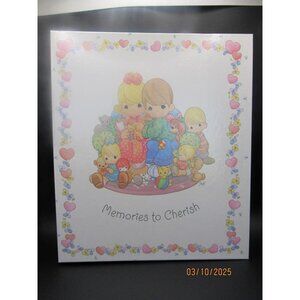 NIB~Hallmark~PRECIOUS MOMENTS~Memories To Cherish~Photo Album~3 Ring Binder